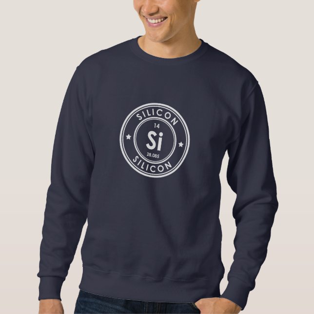 Silicon Element Blue Sweatshirt (Front)