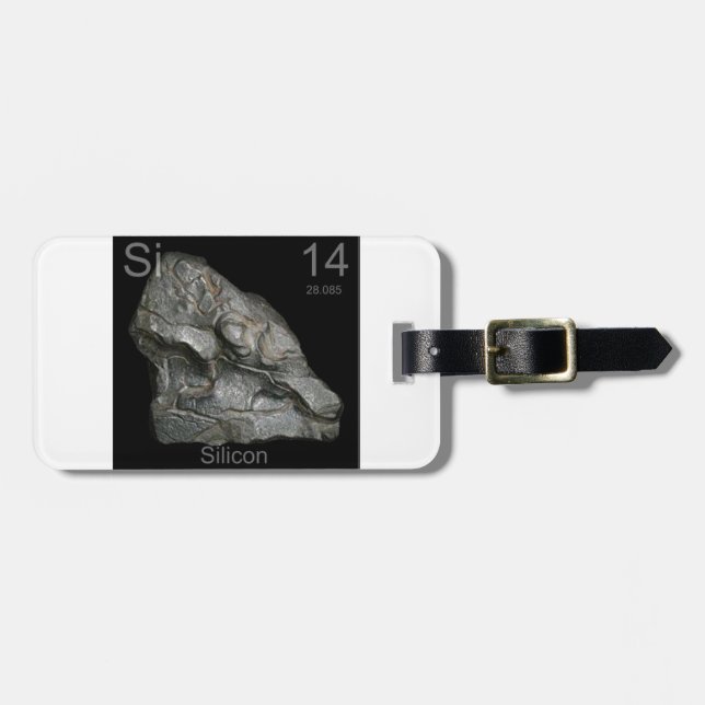 silicon luggage tag (Front Horizontal)