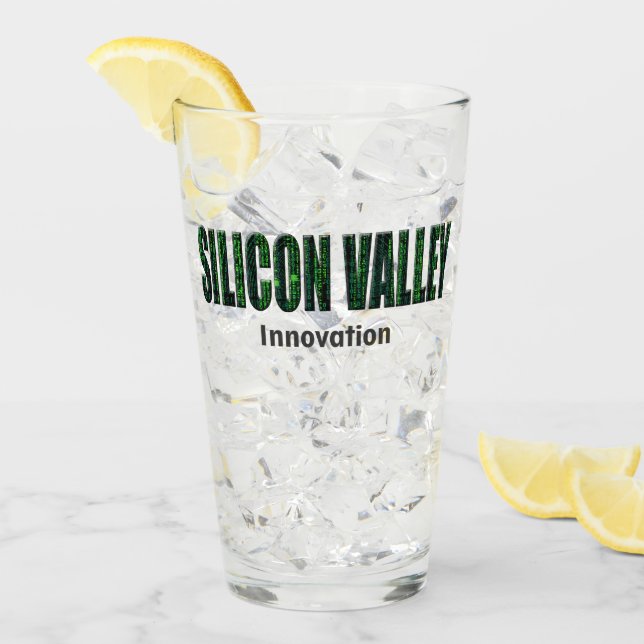 Silicon Valley, Innovation (typography) Glass (Front Ice)