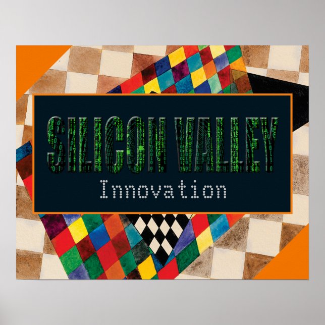 Silicon Valley, Innovation (typography) Poster (Front)