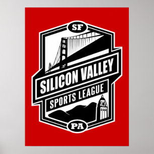Silicon Valley Sports League Poster