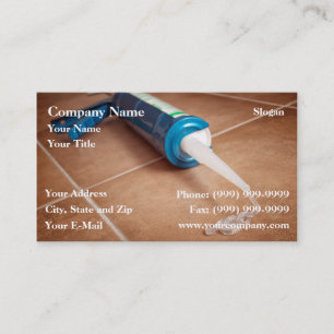 Silicone gun business card