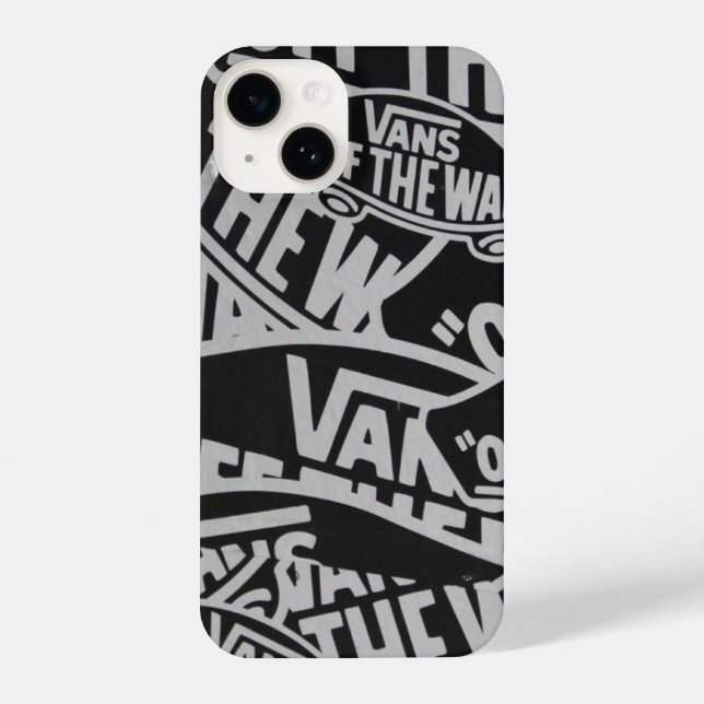 Silicone iPhone 14 Cover Flexible Vans Shock Resis (Back)