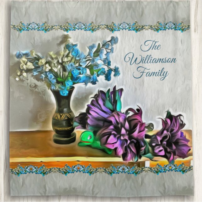 Silk and Corn Husk Flowers 2190 Shower Curtain (Creator Uploaded)