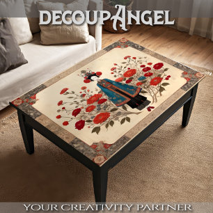 Silk and Petals - Decoupage - Tissue Paper