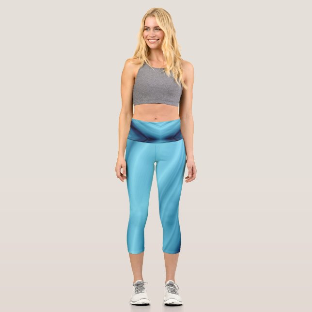 Silk Capri Leggings (Front)
