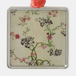 Silk design by Anna Maria Garthwaite, 1740 Metal Tree Decoration
