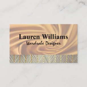 Silk Fabric Background Pattern Lines Business Card