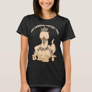 Silk hen mum and Chinese silk chicken and Silkie T-Shirt