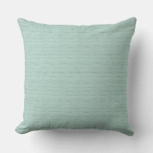 Silk Monotone - Aqua Cushion