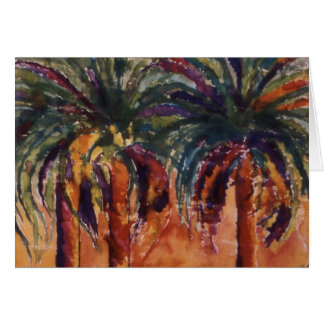 Silk Palms Card
