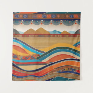 Silk Road Winding #2 Tapestry