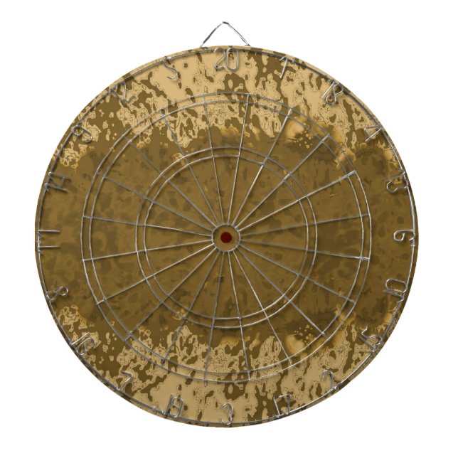 Silk rustic country  abstract design dartboard (Front)