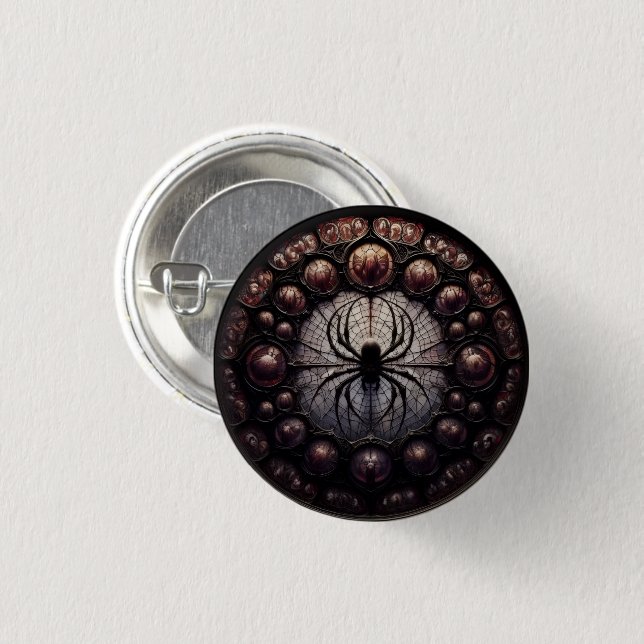 Silk Spinner Button (Front & Back)