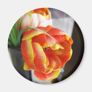 Silk Tulip Magnet