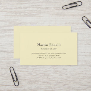 Silk Unique Classical Personalised Golden Pearl Business Card