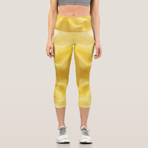 Silken Radiance Capri Leggings