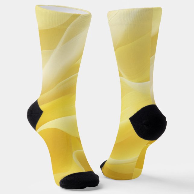 Silken Radiance Socks (Angled)