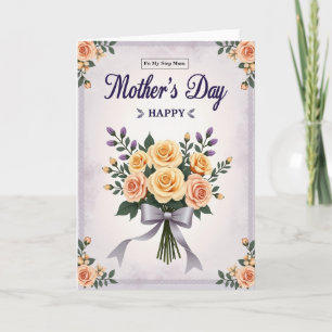 Silken Ribbon Mothers Day Card