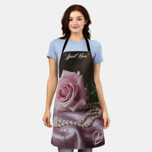 Silken Rose Apron