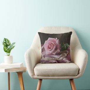 Silken Rose Cushion