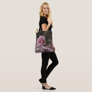 Silken Rose Tote Bag
