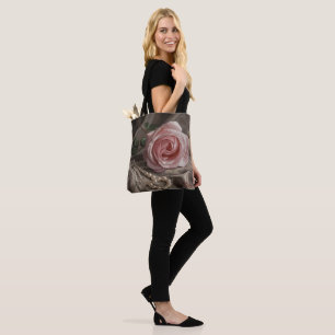 Silken Rose Tote Bag