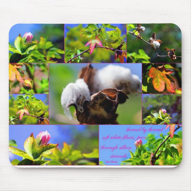 Silken Strands Mouse Pad (Front)