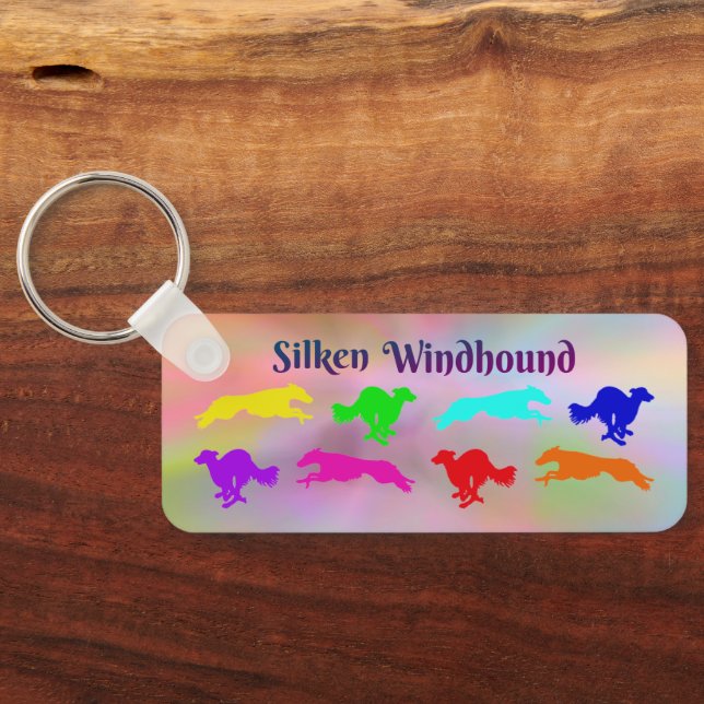 Silken Windhound Key Ring (Back)