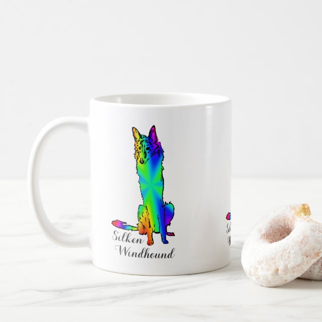 Silken Windhound Mug (With Donut)
