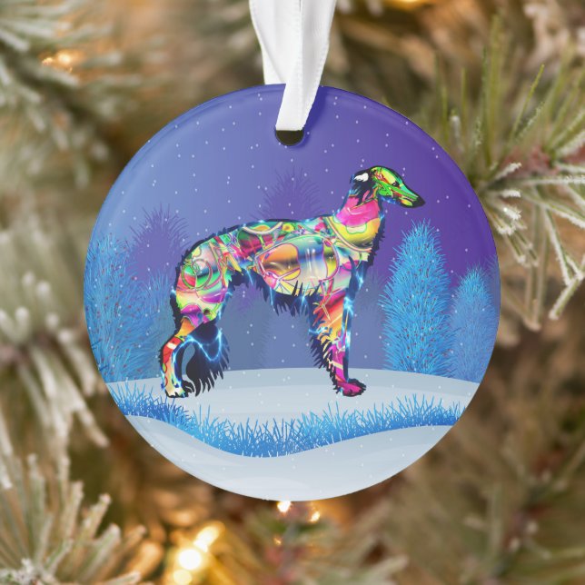 Silken Windhound Ornament (Tree)