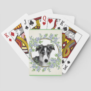 Silken Windhound - Puppy Perfect Playing Cards