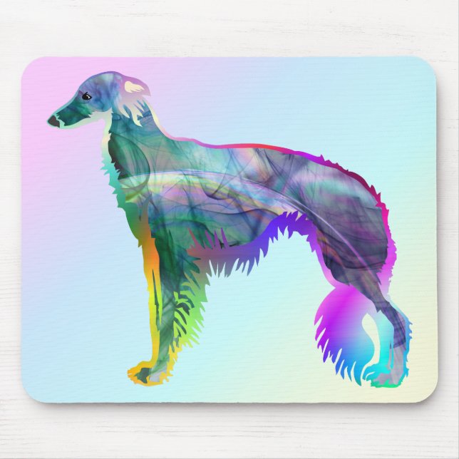 Silken Windhound Wispy Mouse Pad (Front)