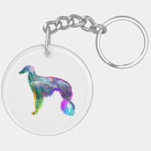 Silken Windhound - Wispy Silken Key Ring
