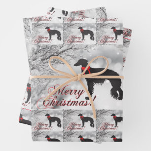 Silken Windhound  Wrapping Paper Sheet