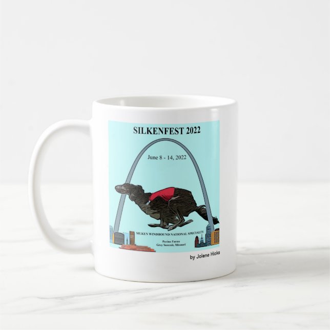 Silkenfest 2022 Logo Mug (Left)