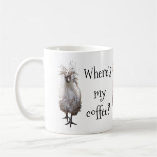 Silkie Bantam Where's my coffee Mug
