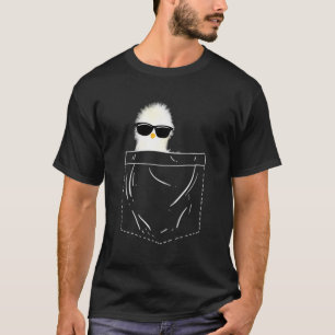 Silkie Chicken In Pocket Cool Silk Pet Owners Funn T-Shirt