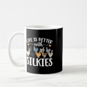 Silkie Chicken Lover Silkie Owner Silkie Chicken F Coffee Mug