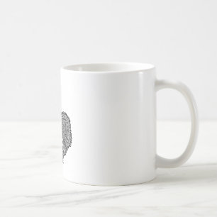 Silkie chicken mug