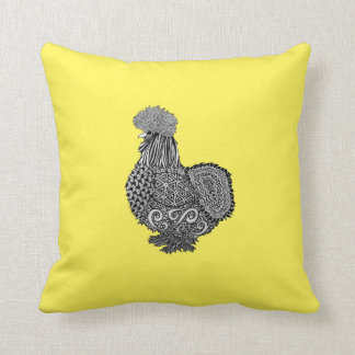 silkie chicken pillow
