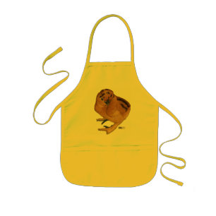 Silkie Red Chick Kids Apron