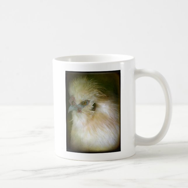 Silkie Rooster Coffee Mug (Right)