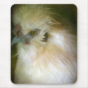 Silkie Rooster Mouse Pad