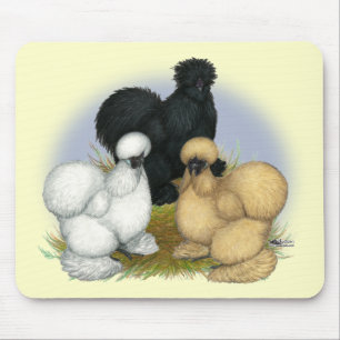 Silkie Trio Mouse Pad