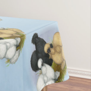 Silkie Trio Tablecloth