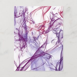 Silky Abstract Postcard