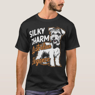 Silky Charm Australian Elegance Dog T-Shirt