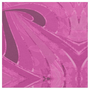 Silky curved lines abstract in pink fabric