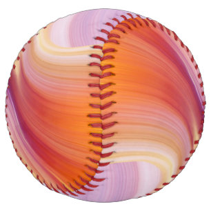Silky Furl of Floral Bliss Lavender Softball